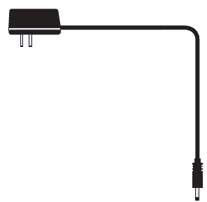 An AC Adaptor, PSA series, sold separately