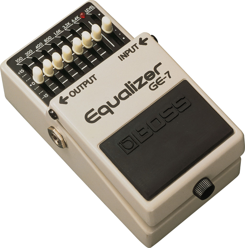 The BOSS GE-7 Equalizer pedal