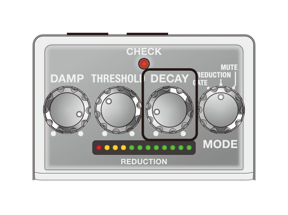 Initial knob settings