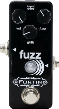 Crunchy Fuzz Crunch setting: vol at about 5 o'clock, fuzz at about 11 o'clock, girth at about 8 o'clock