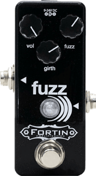 Full filth setting: vol at about 5 o'clock, fuzz at about 1 o'clock, girth at about 2 o'clock