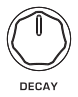 DECAY knob