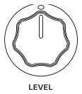 LEVEL knob