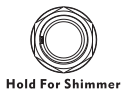 Reverb footswitch, labelled Hold For Shimmer