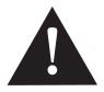Exclamation point within a triangle