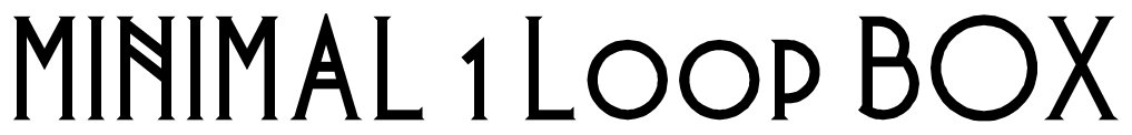 One Control MINIMAL 1 Loop BOX