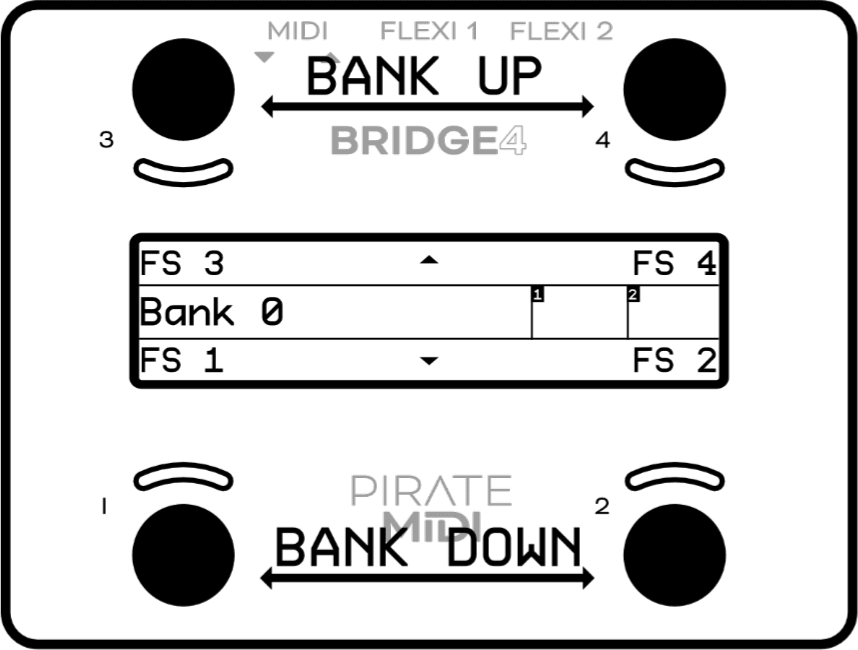 Bank Up Down Layout