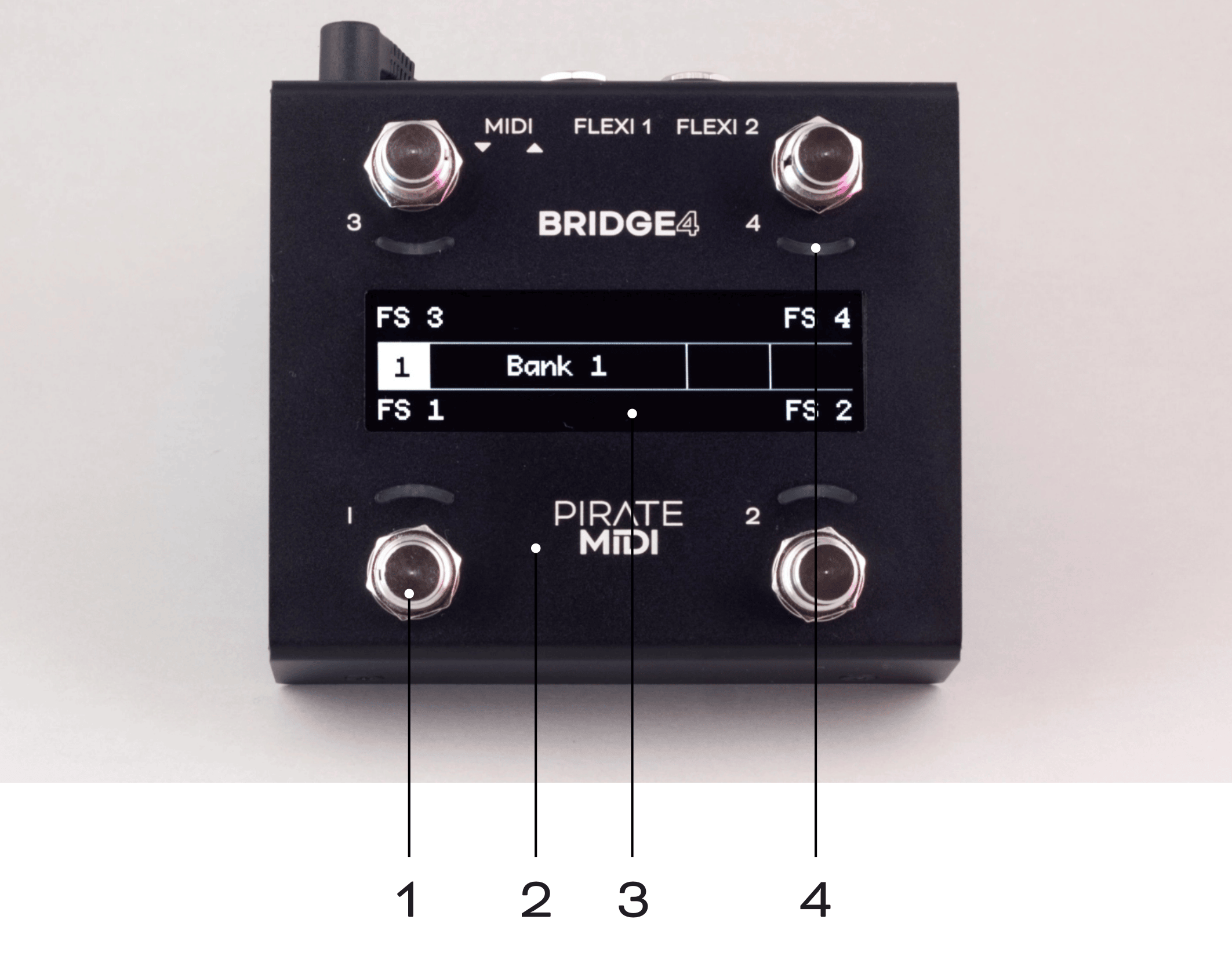 Bridge4 Top Panel Layout