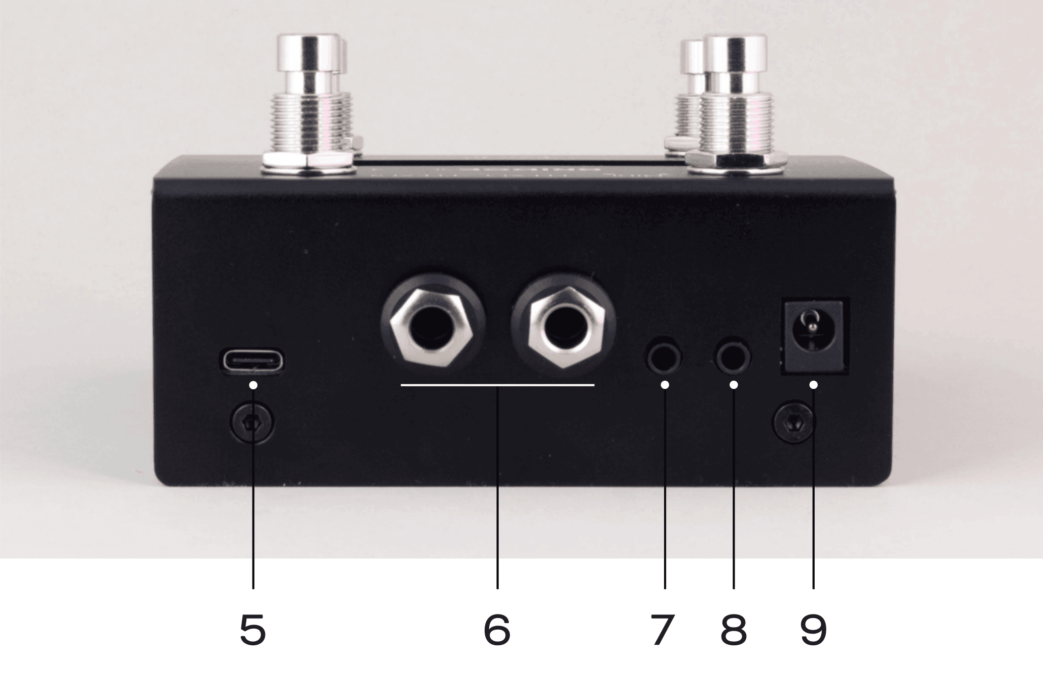 Bridge4 Rear Panel Layout