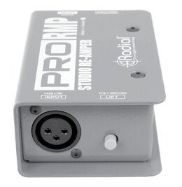 ProRMP front panel: XLR input and ground lift switch