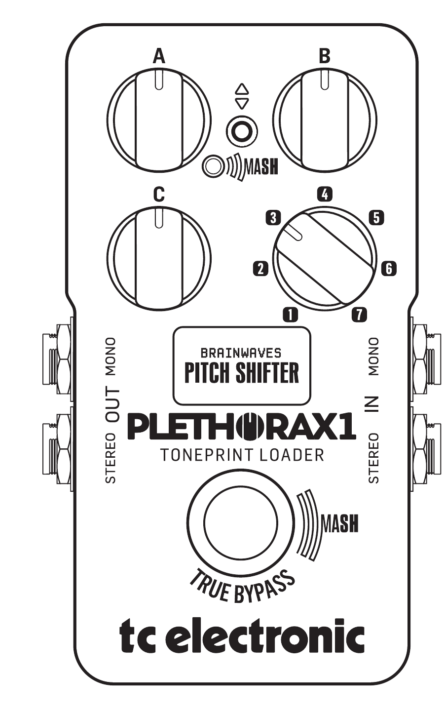 TC Electronic PLETHORA X1 pedal